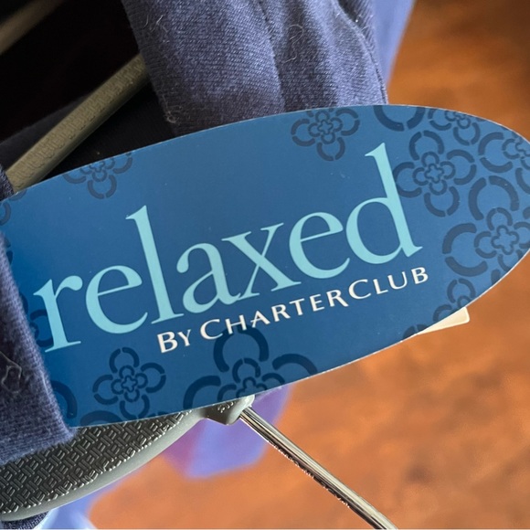 NWT Sweatshirt Jacket Full Zip Blue Fold Collar Pockets Cotton Blend Plus Sz 3xl - Picture 8 of 12